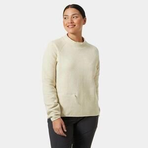 Helly Hansen pullover sweatshirt womens large L cream allure sailing outdoor
